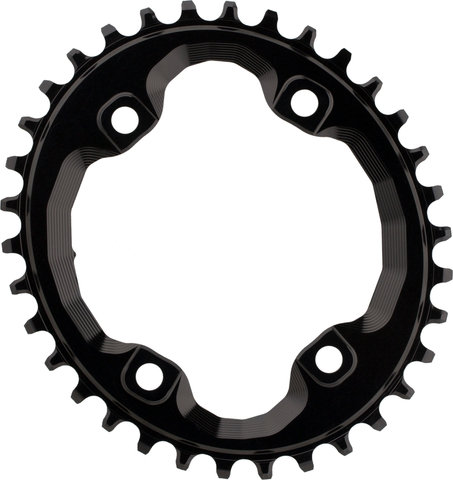 absoluteBLACK Oval 1X Kettenblatt für Shimano XT M8000 / SLX M7000 / HG+ 12-fach - black/34 Z