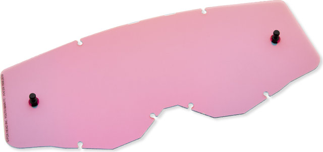 Fox Head Ersatzglas Mirror Lexan für Youth Main Goggle - red mirror | red mirror