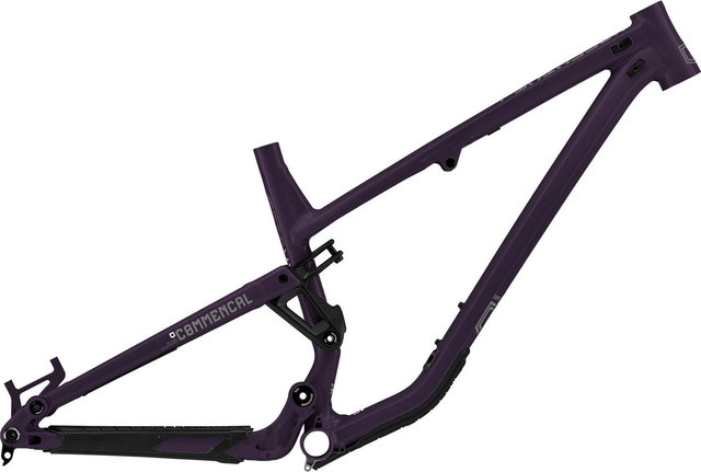 COMMENCAL Cuadro Meta TR 29" Modelo 2022 - metallic purple/140 /L/12 mm Eje Pasante