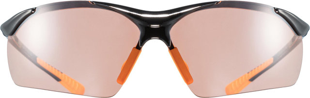 uvex lunettes de sport sportstyle 223 - black-orange/orange