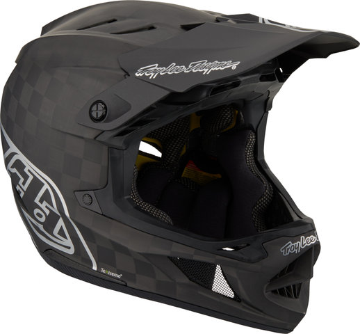 Troy Lee Designs Casque D4 Carbon MIPS - stealth black-silver/58 - 59 cm