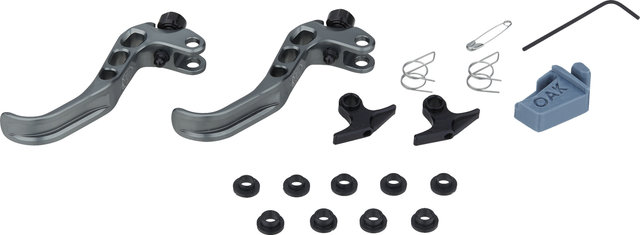 OAK Components SH Brake Lever Set for Shimano - lunargrey