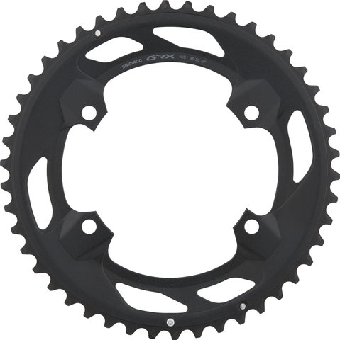 Shimano GRX Kettenblatt FC-RX600-10 10-fach - schwarz/46 Z