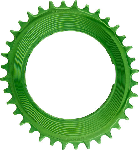Garbaruk Thread Mount chainring for SRAM XX/XX SL PM 0 mm Oval - green/36/36 