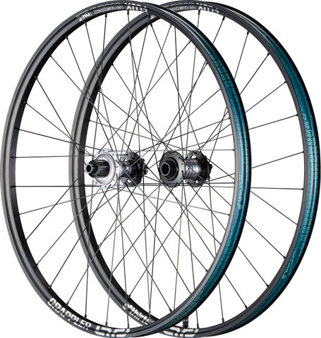 e*thirteen e*thirteen Grappler Sidekick Flux DH Boost 29"/27.5" Wheelset - black/Boost/148 mm/110 mm/Boost/29" (front), 27.5" (rear)/110 mm/110 mm/148 mm/e13