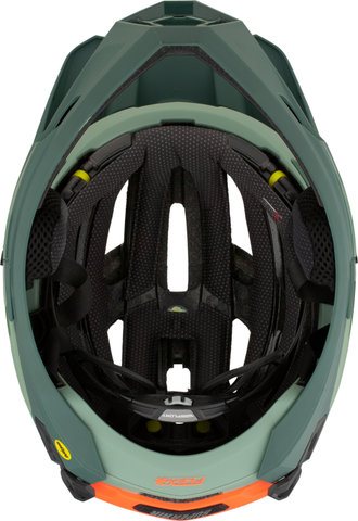 Bell Super Air R MIPS Helmet - matte-gloss green-infrared/55 - 59 cm