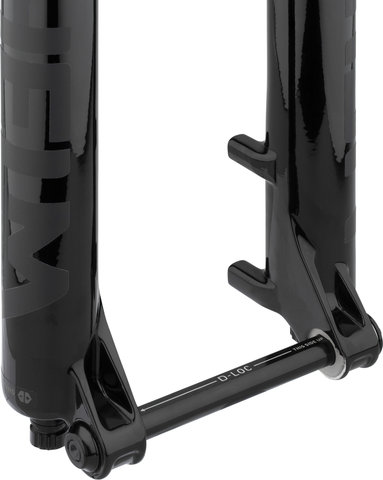 Cane Creek Fourche télescopique Helm MKII Air 27,5" Boost - matte black/Axe Traversant 15 mm/170 /44 /1 1/8" - 1,5" tapered/27,5" (650B)/110 mm