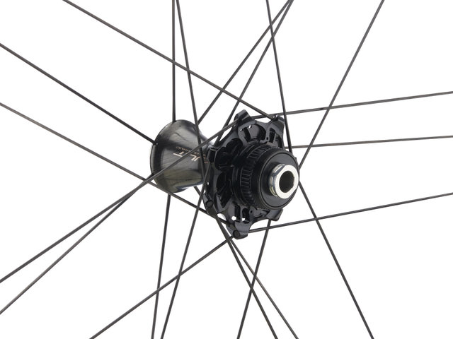 Campagnolo Bora Ultra WTO 45 C23 Disc Center Lock 28" Laufradsatz - schwarz/28"/142 mm/100 mm/Shimano Road