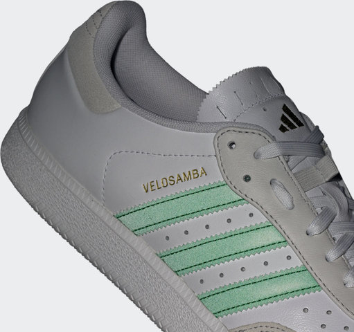 adidas Cycling Chaussures de cyclisme Velosamba Leather - ftwwht green thechr | 43 1/3
