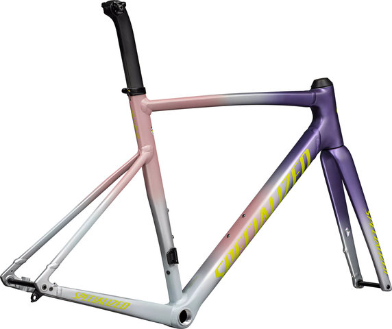 Specialized Allez Sprint Frame Kit - dusty pink multicolor radial fade-ion metallic/M/44 mm