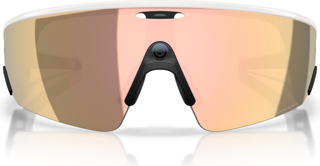 Oakley Vanguard Meta AI Sports Glasses - white | prizm rose gold