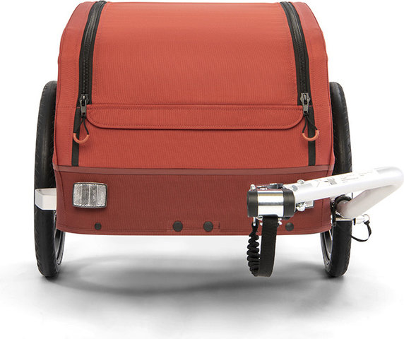 Croozer Remolque de transporte Cargo Kalle - lava red/16"