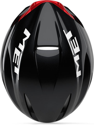 MET Manta MIPS Helm - black red glossy | 56 - 58 cm