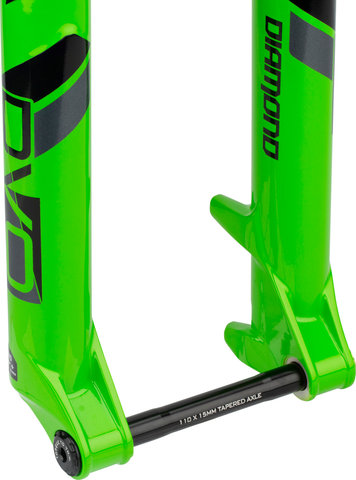 DVO Suspension Fourche à suspension Diamond D1 Boost 29" - green/160 mm / 1.5 tapered / 15 x 110 mm / 44 mm