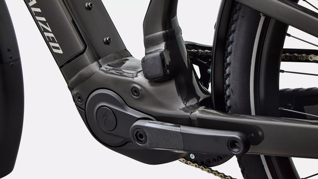 Specialized Bicicleta eléctrica de trekking Turbo Vado 3 5.0 29"/27,5" - gloss metallic obsidian-dolomite metallic | 170,0 mm | 44 mm | M | 29" (delantero), 27,5" (trasero)