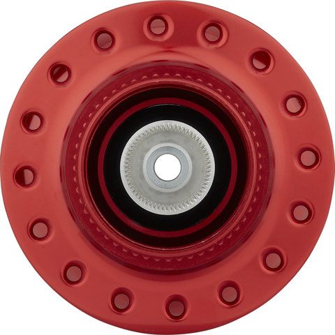 SON Deluxe Disc Center Lock Hub Dynamo - red/32 hole