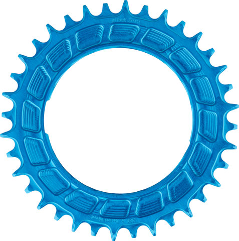 Garbaruk Thread Mount Chainring for SRAM XX/XX SL PM 3 mm Round - blue/36/36 