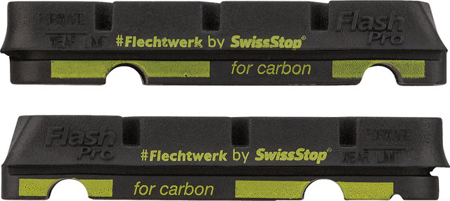 Swissstop Brake pads Cartridge FlashPro Carbon Shimano/SRAM - workshop packaging - black prince