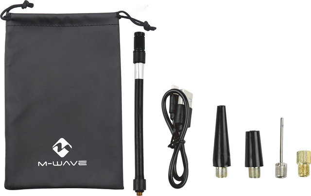 M-Wave Elumatik Multiboost Akku-Pumpe - schwarz