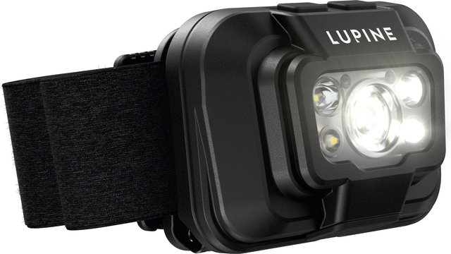 Lupine Lámpara frontal Penta - negro | 1100