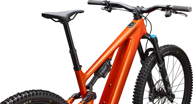 Specialized Turbo Levo 4 Comp Carbon 29"/27,5" - gloss orange tint over silver dust-dark navy/160 mm/44 mm/155,0 mm/29" (VR), 27,5" (HR)/L