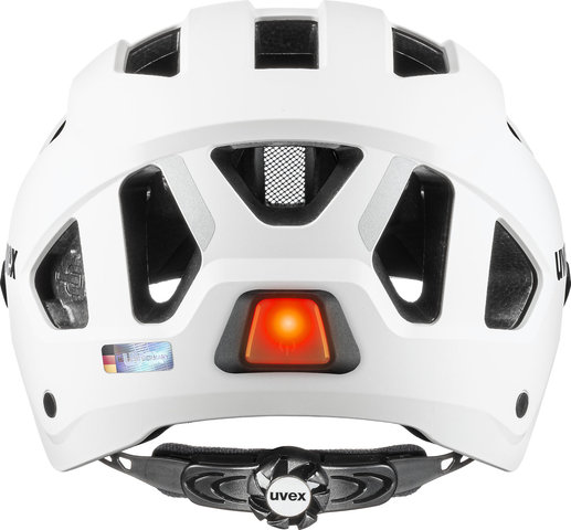 uvex Stride Visor Helm - white matt/56 - 59 cm