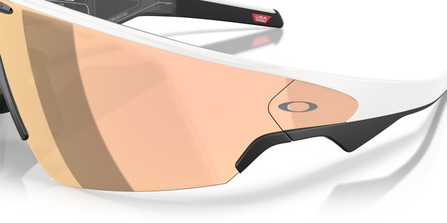 Oakley Vanguard Meta AI Sports Glasses - white | prizm rose gold