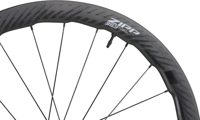 Zipp Set de Roues en Carbone 353 NSW Tubeless Disc Center Lock - black/142 mm/100 mm/28"/Shimano Route/100 mm/Shimano Route/100 mm/142 mm