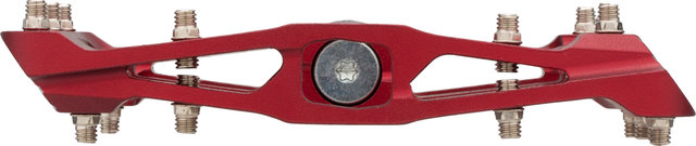 Xpedo Pedales de plataforma ZED - rojo