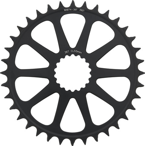 Cannondale Plato HollowGram SpideRing SL 10 brazos 55 CL - black/36 