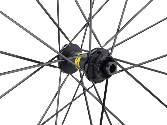 Mavic Juego de ruedas Cosmic SLR 32 Disc Center Lock 21 mm 28" de carbono - negro/Shimano carretera/142 mm/100 mm/28"