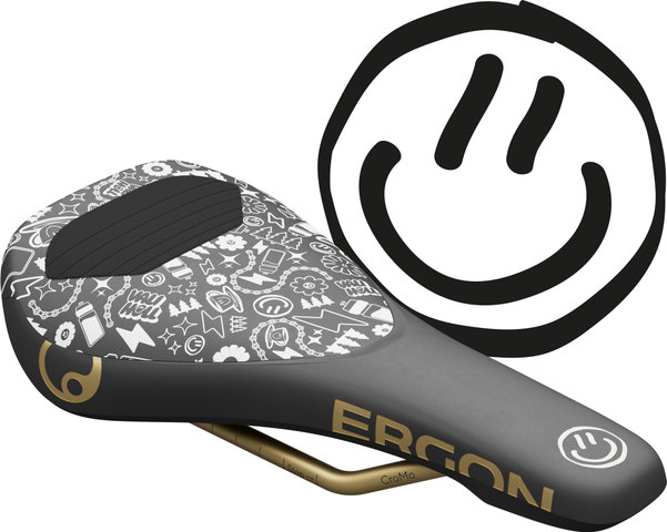 Ergon SM Downhill Comp Vali Höll Edition Saddle - black | 120 mm