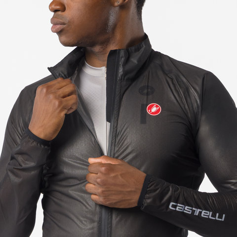 Castelli Squall Shell Jacke - light black silver gray | S
