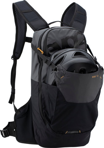 evoc Ride 12 Backpack - carbon grey-black/12000 ml