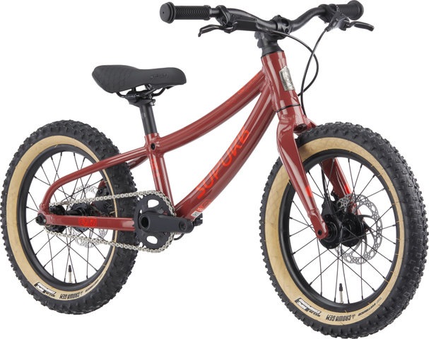 SUPURB BO16 16" Kinderfahrrad - fox red/16"