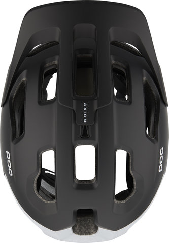 POC Casco Axion Race MIPS - uranium black matt-hydrogen white/55 - 58 cm