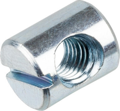 Nicolai M6 x 10 x 12 mm Cross Threaded Bolt for PM Mount - silver