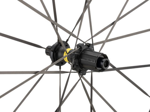 Mavic Set de roues Comete 45/55 Disc Center Lock 28" - black | Non Boost | 100 mm | Non Boost | 28" | Shimano Route | 142 mm