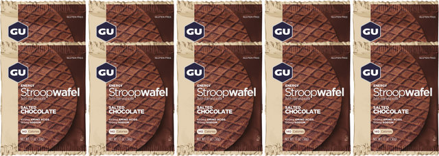 GU Energy Labs Gaufrettes énergétiques - 10 pièces - salted chocolate