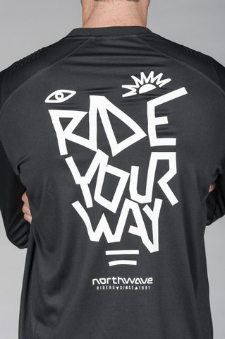 Northwave Sharp L/S Trikot - black | S