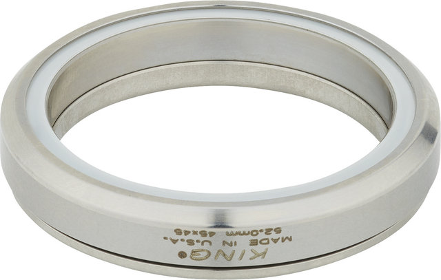 Chris King DropSet 5 IS42/28,6 - IS52/40 GripLock Steuersatz - silver/1 1/8" - 1,5" tapered/IS42/28,6 - IS52/40