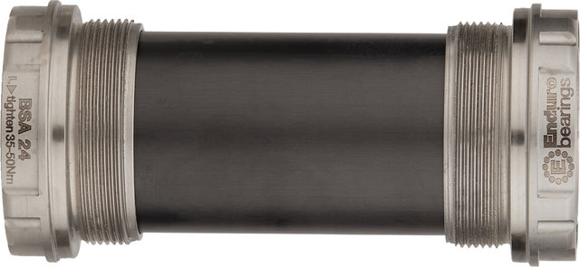 Enduro Bearings Maxhit BSA24 Bottom Bracket - silver