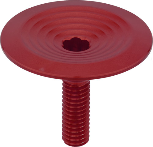 absoluteBLACK Premium Integrated Top Cap Ahead Kappe - red