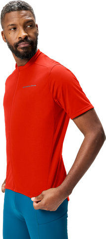 Endura Loop S/S Zipped Trikot - flame red | L