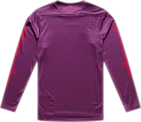 Troy Lee Designs Maillot Sprint Pro L/S - mono sangria | M