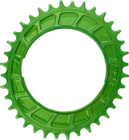 Garbaruk Thread Mount chainring for SRAM XX/XX SL PM 0 mm Oval - green/36/36 