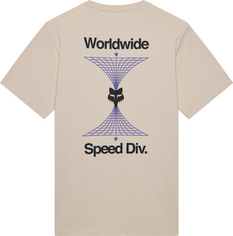 Fox Head T-shirt Image Print 195 Original SS - chalk | S