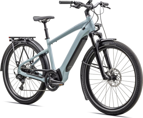 Specialized Bicicleta de trekking eléctrica Turbo Vado 4.0 de 27,5" - gloss seafoam-lapis pearl-glacial metallic/170,0 mm/44 /M/27,5" (650B)