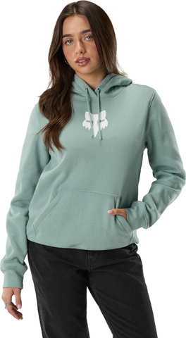 Fox Head Hoodie femme en polaire - arctic blue | S