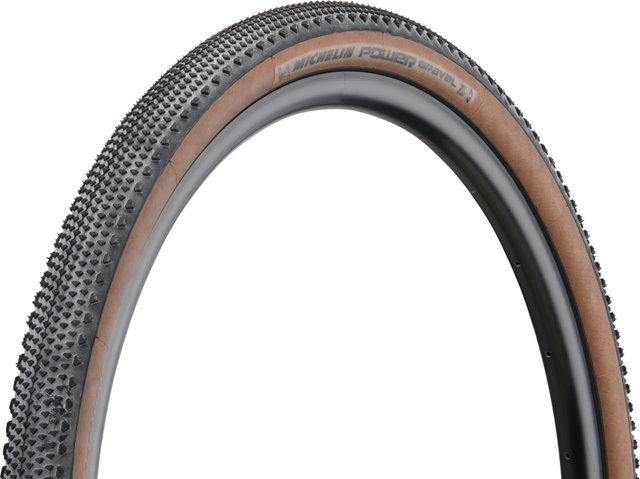 Michelin Pneu Souple Power Gravel Competition TLR 28" - noir-brun/28 /47 /47-622